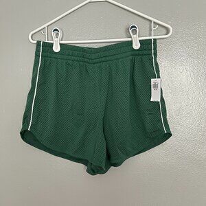 High-Waisted Mesh Performance Shorts for Girls NWT